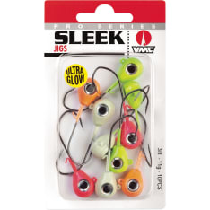 VMC Sleek Jig Assorted Glow 10pcs