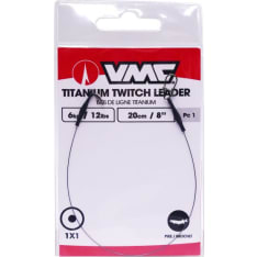 VMC Titanium Twitch Leader 1x1, 2,7kg, 20cm, 1pcs
