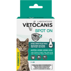 Vetocanis Anti-parasite Spot on Cat 4 x1,2 ml kissan loiskarkote