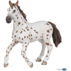 Papo Brown appaloosa mare Horse
