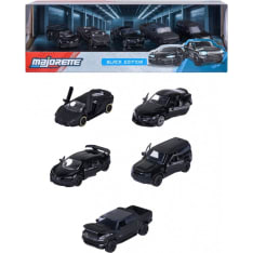 Majorette Black Edition Giftpack 5-pack pikkuauto