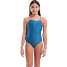Arena Light Drop Solid Deep girls’ swimsuit