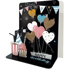 3D Les Pop´s Greeting Card