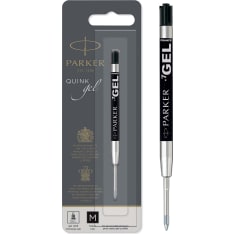 Parker QUINK Economy Gel Pen Refill M 0,7mm Black 1-Blister