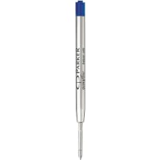 Parker Ballpoint Pen Ink Refill | Fine Tip | Blue QUINKflow Ink | 1 Count