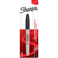 Sharpie Permanent Marker Fine Black Felt-Tip Pen