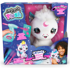 Airbrush Plush Cosmic Unicorn