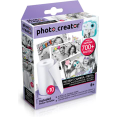 Photo Creator Photo Creator Instant Camera Refill 10 Rolls lisäpaperirullat