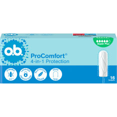 O.B.® ProComfort® Super Plus 16 kpl tamponi