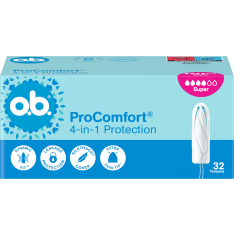 O.B.® ProComfort® Super 32 kpl tamponi