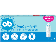 O.B.® ProComfort® Super 16 kpl tamponi
