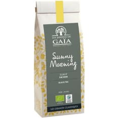 Les Jardins de Gaïa Luomu Sunny Morning musta assam 100g irtotee