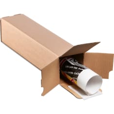 MasterIn's brown square mailing tube
