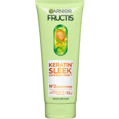 Garnier Fructis Keratin Sleek 200ml hoitoaine pörröisille hiuksille