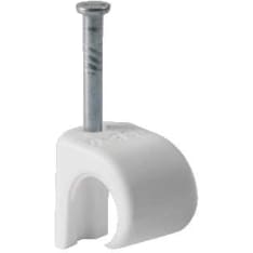 Schneider Electric Thorsman 7-10 mm valkoinen 20kpl naulakiinnike