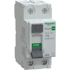 Schneider Electric Vikavirtasuojakytkin Easy9 RCCB 2P 40A 30mA