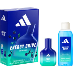 Adidas Vibes Energy Drive EdP 30ml + suihkugeeli 100ml lahjapakkaus