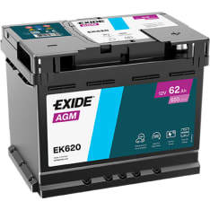 Exide AGM 62Ah käynnistysakku