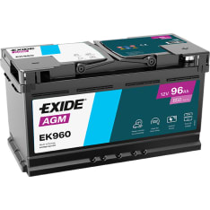 Exide AGM 96Ah käynnistysakku