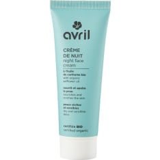 Avril Organic 50 ml Yövoide kuivalle ja herkälle iholle