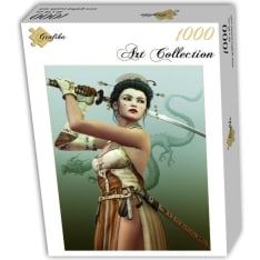 Grafika Female Samurai 1000p Jigsaw Puzzle