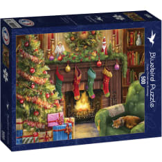 Bluebird Cozy Christmas Evening 500p palapeli
