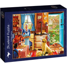 Bluebird Cottage Interior 1000p palapeli