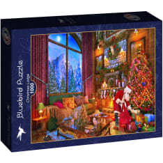 Bluebird Christmas Lodge 1000p palapeli