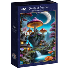 Bluebird Mushroom Town 1000p palapeli