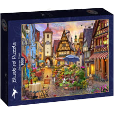 Bluebird Bavarian Town 1000p palapeli