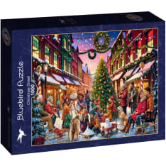 Bluebird Christmas Street 1000p palapeli