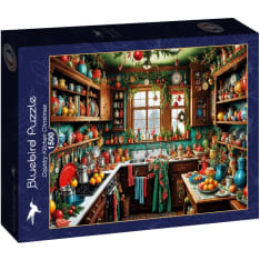 Bluebird Country Kitchen Christmas 1500p palapeli