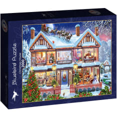Bluebird Christmas House 2000p palapeli