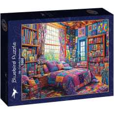 Bluebird My Colorful Bedroom 1000p palapeli