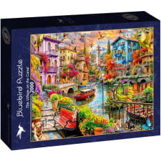 Bluebird The Village on the Canal 2000p palapeli