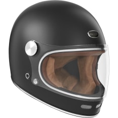 Nox Duke 2 matte black flip-up helmet