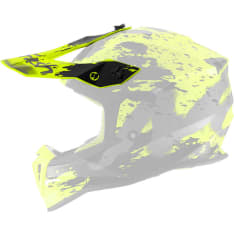 Nox Trash yellow kypärän lippa