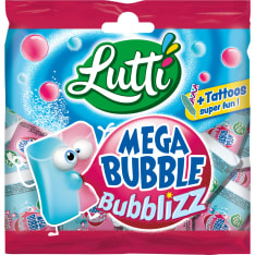 Lutti Mega Bubble Bubblizz chewing gum 85g