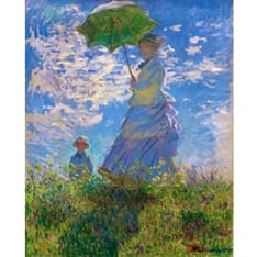 Figured Art Ristipistotyö The walk - Monet