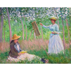 Figured Art Stamped Cross Stitch In the woods of Giv