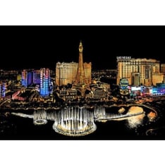 Figured Art Scratch Painting Las Vegas