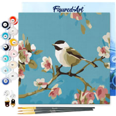 Figure'd Art Mini numeromaalaus Birds Painting