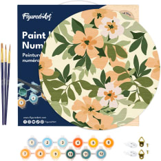 Figure'd Art Puinen numeromaalaus Floral Pattern