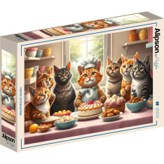 Alipson Pastry Cats in Action 1000p palapeli