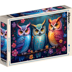Alipson Owls and Enchanted Night 1000p palapeli