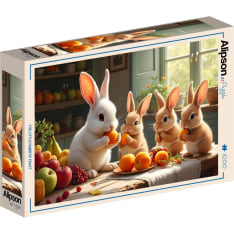Alipson The Little Rabbits' Feast 1000p palapeli