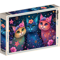Alipson Trio of Dreaming Cats 1000p palapeli