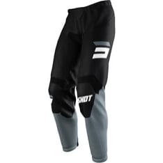 Shot Housut Burst Musta