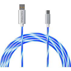 Oniverse LED-valaistu 2 m USB-C latauskaapeli