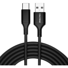 Oniverse USB-A to USB-C Charging Cable, 3 m, Black